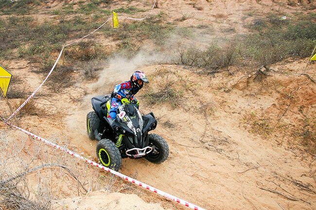 Lần đầu tiên Việt Nam tổ chức giải đua xe ATV - 8 Trần Ngọc - Như Phúc