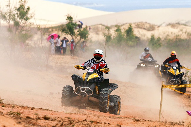Lần đầu tiên Việt Nam tổ chức giải đua xe ATV - 6 Trần Ngọc - Như Phúc