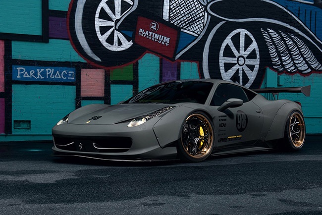 Ferrari 458 Italy huyền bí trong bộ cánh mới - 4 Ferrari 458 Italy huyền bí trong bộ cánh mới