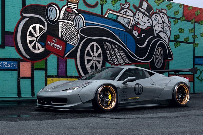 Ferrari 458 Italy huyền bí trong bộ cánh mới - 2 Ferrari 458 Italy huyền bí trong bộ cánh mới