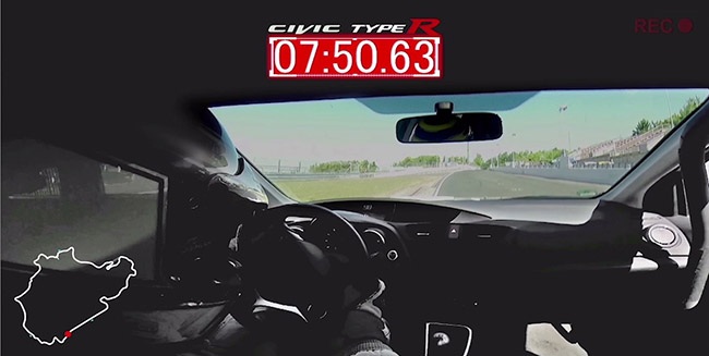 Honda Civic Type R lập kỷ lục mới trên trường đua - 1 Với động cơ 2.0L VTEC turbo hoàn toàn mới giúp