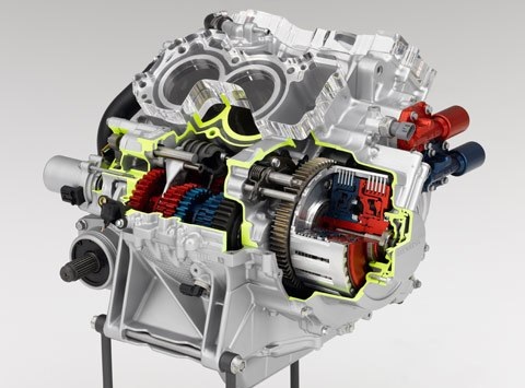 Honda trở lại cuộc chiến Adventure với CRF1000L Africa Twin - 8 Hộp số ly hợp kép của Honda