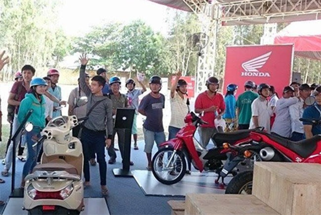 Các mẫu xe mới được giới thiệu trong tất cả các chương trình Be U with Honda