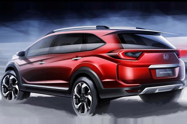 Phác thảo chiếc Honda BR-V