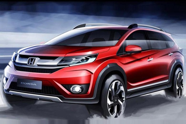 Phác thảo chiếc Honda BR-V