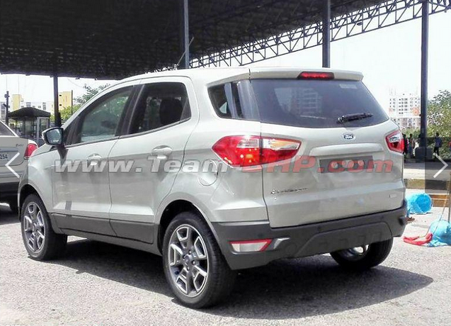 Châu Âu là điểm đến đầu tiên của Ford EcoSport 2016 - 7 Một số hình ảnh của Ford EcoSport 2016 được chụp tại Ấn Độ: