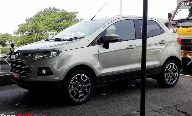 Châu Âu là điểm đến đầu tiên của Ford EcoSport 2016 - 6 Một số hình ảnh của Ford EcoSport 2016 được chụp tại Ấn Độ: