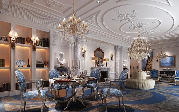 D’. Le Roi Soleil - Chốn an cư sang trọng, hạnh phúc - 6 Nội thất hoàng gia sang trọng, ấn tượng