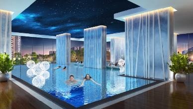 Cộng đồng văn minh: Niềm tự hào của chủ nhân căn hộ cao cấp The Arcadia - 4 Bể bơi bốn mùa, duy nhất tại tòa A3, là nơi thư giãn và rèn luyện sức khỏe lý tưởng cho cư dân.