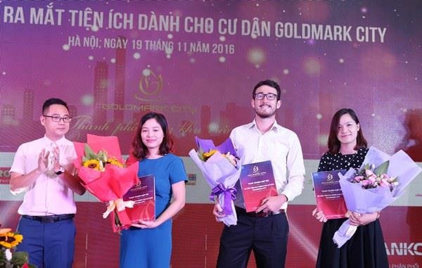 Goldmark City được chính thức phân phối bởi Danko Group - 2 Trước đó ngày 19/11/2016, TNR Holdings Việt Nam đã tổ chức lễ công bố hàng chục dịch vụ và tiện ích cho cư dân Goldmark City