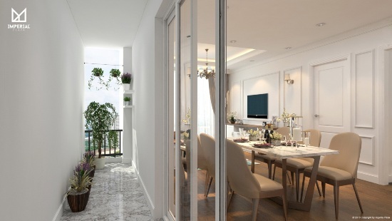 Căn hộ 3 phòng ngủ, Imperial Plaza hút khách dịp đầu năm - 1 Căn góc 3 phòng ngủ đón nắng và gió tự nhiên phù hợp với gia đình nhiều thế hệ đang chiếm phần lớn giao dịch