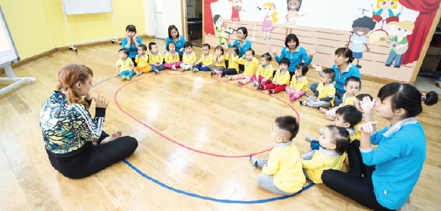 Dự án có nhà trẻ, khu vui chơi trẻ em là một điểm cộng lớn cho các gia đình trẻ