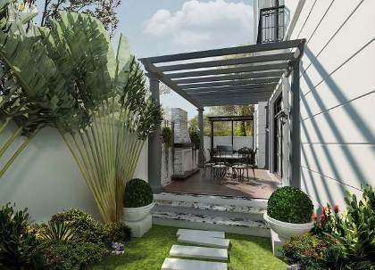 Khám phá The Paris – “Kinh đô ánh sáng” tại Vinhomes Imperia Hải Phòng - 6 Bố trí layout khéo léo đưa mảng xanh thiên nhiên hiện diện khắp nơi