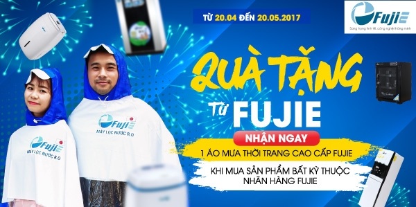 Tháng vàng khuyến mại FujiE tặng hàng nghìn áo mưa thời trang cao cấp - 1 Tháng vàng khuyến mại FujiE tặng hàng nghìn áo mưa thời trang cao cấp - 1