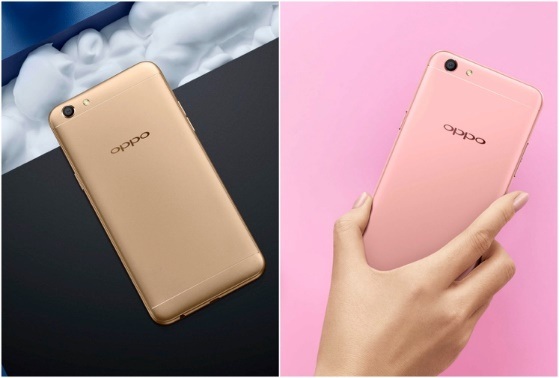 Những điểm nhấn đáng chú ý trên OPPO F3 mới ra mắt - 2 F3 có thiết kế kim loại với 2 màu Rose Gold (Vàng Hồng) và Gold (Vàng Kim) thời trang cao cấp.