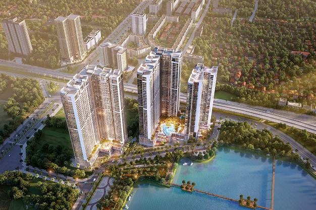 "Biệt thự trên không" - Phong cách sống đẳng cấp của giới thượng lưu? - 1 Penthouse và sky villa là sản phẩm cao cấp nhất của dự án Vinhomes Skylake, được bố trí số lượng có hạn tại các tầng trên cùng của tòa căn hộ S2 và S3