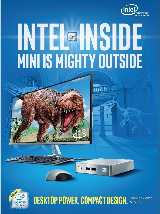 Máy tính Intel NUC Rosa - Nhỏ - Gọn - Thời trang - 1 Máy tính Intel NUC Rosa - Nhỏ - Gọn - Thời trang - 1