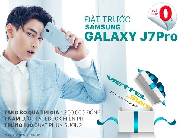 Galaxy J7 Pro nhận đơn hàng kỷ lục sau 2 tuần đặt trước tại Viettel Store - 1 Galaxy J7 Pro nhận đơn hàng kỷ lục sau 2 tuần đặt trước tại Viettel Store - 1