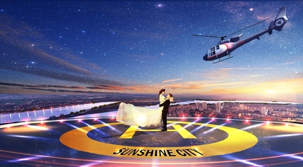 Sunshine City – Dự án hiếm hoi tăng tối đa diện tích cây xanh và tiện ích - 2 Sân đậu phi cơ trên tầng mái của Sunshine City, tiện ích đẳng cấp dành riêng choccư dân thượng lưu tại dự án