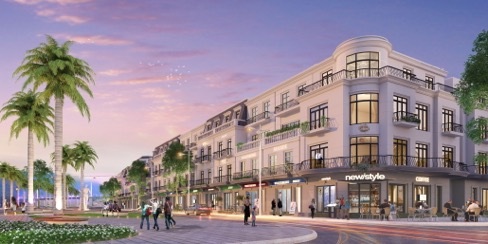 Tận hưởng cuộc sống lý tưởng và cơ hội kinh doanh vàng tại Vinhomes Dragon Bay Hạ Long - 2 Vinhomes Dragon Bay vừa là nơi sống lý tưởng và cũng hứa hẹn mang lại môi trường kinh doanh sầm uất (Ảnh phối cảnh)