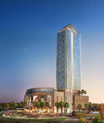 Phối cảnh khách sạn 5 sao Vinpearl Hà Tĩnh Hotel