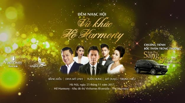 “Vũ khúc hồ Harmony”: Đêm nhạc tuyệt đỉnh bên hồ - 1 Đêm nhạc hội “Vũ khúc hồ Harmony” là sự kiện đầu tiên được tổ chức tại phân khu mới The Harmony