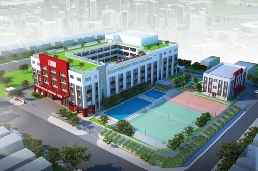 VAS ký kết phát triển hai cơ sở mới tại quận 2 và quận 7 - 3 Phối cảnh trường liên cấp Riverside Mega Campus tại khuôn viên Khu dân cư Cityland Riverside, Quận 7.