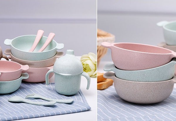 Mẹ bỉm sữa phát cuồng vì bát thìa lúa mạch cho bé - 1 Đồ dùng từ bột lúa mạch được các mẹ rất yêu thích