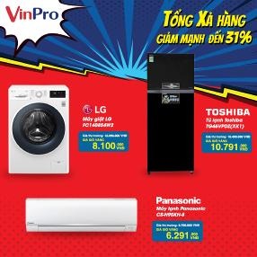 VinPro xả hàng siêu khủng, giảm giá đến 50% hàng nghìn sản phẩm - 3 VinPro xả hàng siêu khủng, giảm giá đến 50% hàng nghìn sản phẩm - 3