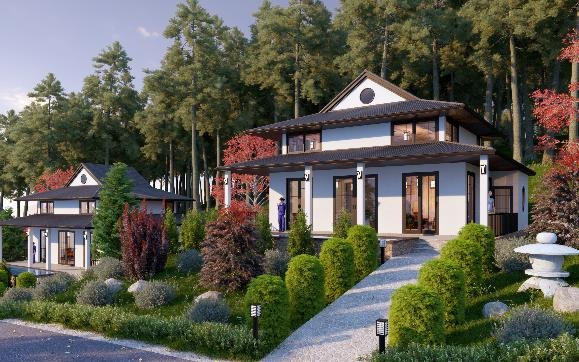 “Tắm rừng” – Chuẩn mực mới của nghỉ dưỡng ven đô - 2 Không gian yên bình tại biệt thự núi Momiji