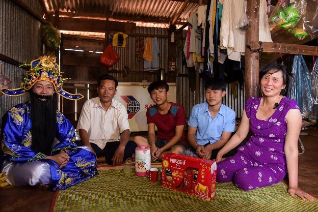 Món lộc xuân bất ngờ đến trước thềm Tết Nguyên Đán - 2 Cuối cùng, mong ước về một ngôi nhà khang trang hơn cho cả gia đình của chị Cúc đã có cơ hội để thành hiện thực.