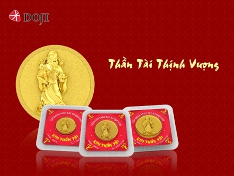 Nở rộ xu hướng lì xì bằng vàng dịp Tết 2018 - 4 Sản phẩm đồng vàng in hình 3D biểu tượng Ông Thần Tài - vị thần của tín ngưỡng Đông phương mang lại Tài Lộc Phát Đạt, được đông đảo khách hàng yêu thích dịp Tết và trước ngày vía Thần Tài, mùng 10 tháng Giêng Âm lịch