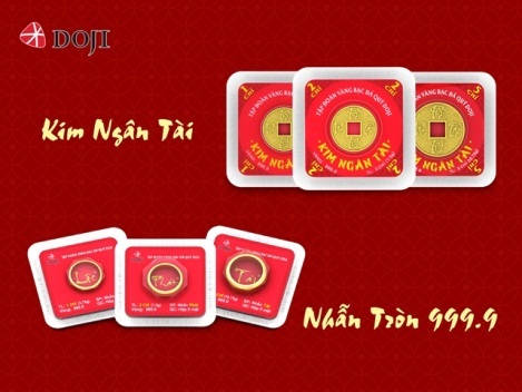 Nở rộ xu hướng lì xì bằng vàng dịp Tết 2018 - 5 Sản phẩm Kim Ngân Tài, Nhẫn tròn 999.9 cũng là món quà lì xì không thể bỏ qua