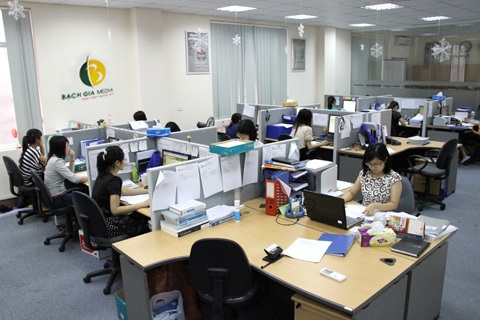 Bạch Gia Media khẳng định thương hiệu đi đầu trong truyền thông và quảng cáo TVC - 4 Góc nhỏ phòng hành chính