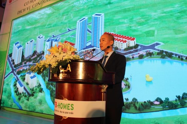TTB Group: Hội thảo Cơ hội đầu tư và sở hữu căn hộ cao cấp, căn hộ khách sạn Khu đô thị - 2 Ông Thân Thanh Dũng, Phó Tổng Giám đốc TTB Group giới thiệu về Dự án TBCO RIVERSIDE tại Hội thảo