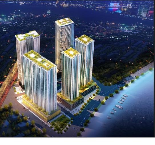 Vịnh Nha Trang có thể sánh ngang Vịnh San Francisco, Mỹ - 2 Phối cảnh toàn cảnh Tổ hợp Chung cư cao cấp – Khách sạn Mường Thanh Viễn Triều
