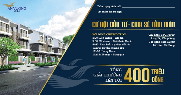 BĐS phía Tây Hà Nội: Giới đầu tư đón cơ hội mới ngay dịp đầu năm - 1
Sự kiện Cơ hội đầu tư – Chia sẻ tầm nhìn mang đến cơ hội mới cho giới đầu tư ngay đầu năm 2019