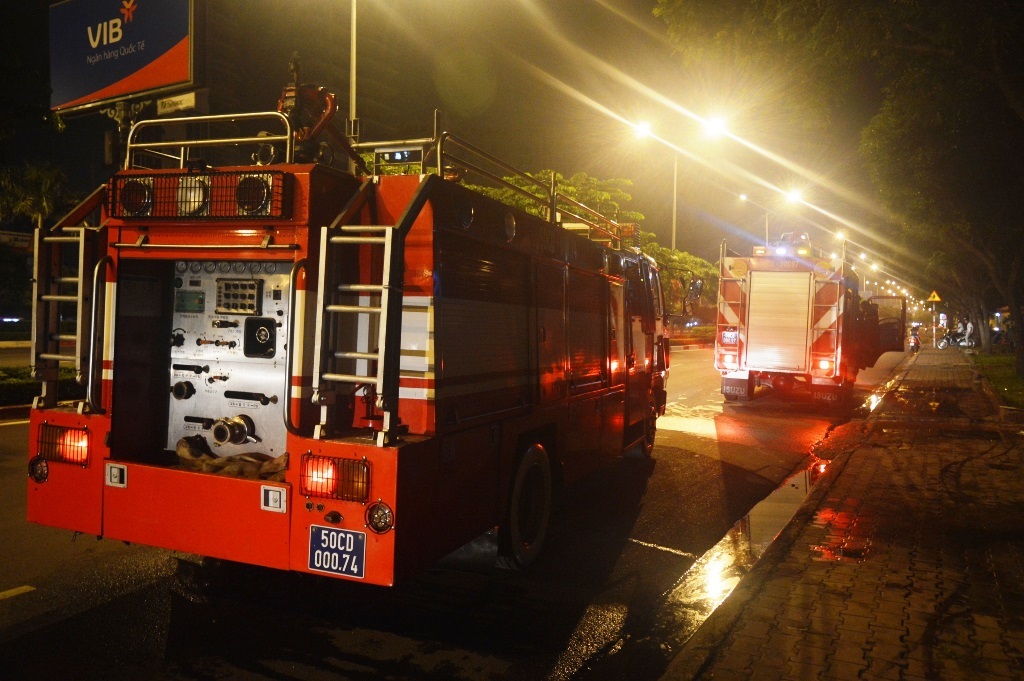 Hiện trường vụ cháy