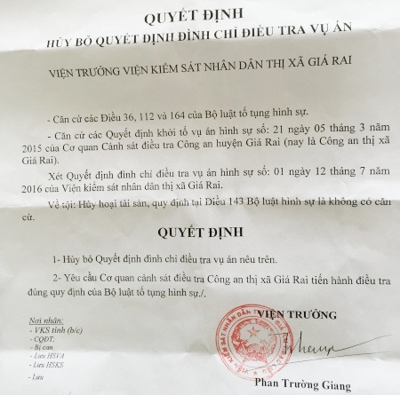 Vụ 38 lần phá nhà hàng xóm: Hủy bỏ quyết định đình chỉ điều tra vụ án - Ảnh 4. Vụ 38 lần phá nhà hàng xóm: Hủy bỏ quyết định đình chỉ điều tra vụ án - Ảnh 4.