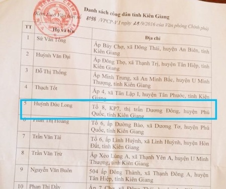 Văn phòng Chính phủ đề nghị UBND tỉnh Kiên Giang giải quyết khiếu nại của công dân - 4 Văn phòng Chính phủ có văn bản chuyển đơn phản ánh của người dân đến UBND tỉnh Kiên Giang đề nghị kiểm tra, giải quyết.
