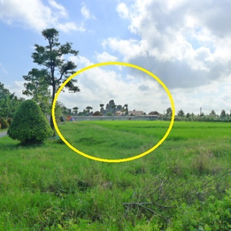 Kiểm tra ngọn núi nhân tạo mọc lên bất thường giữa đồng ruộng - 2 Công trình mọc giữa đồng ruộng có thể nhìn thấy từ Quốc lộ 1A.