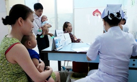 Số lượng trẻ tham gia tiêm vét quá ít không đảm bảo được độ bao phủ phòng dịch trong cộng đồng