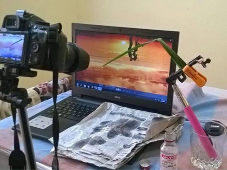 Ngỡ ngàng với sự thật phía sau những bức hình nghệ thuật lung linh - 6 Còn đây là cách mà nhiếp ảnh gia thực hiện để có được bức hình nghệ thuật kỳ công như trên.