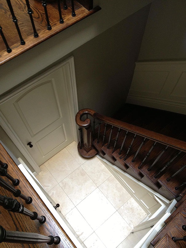 Những công trình thiết kế lạ đời khiến người dùng ... phát hờn - 6 Cầu thang bất khả xâm phạm.