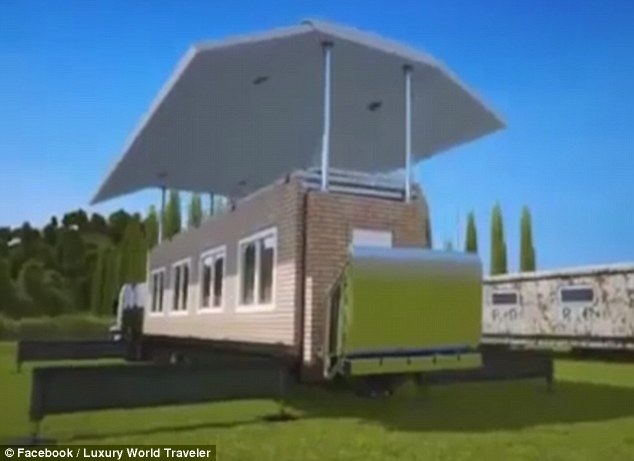 Không gian căn nhà có thể thu gọn trong “tích tắc”