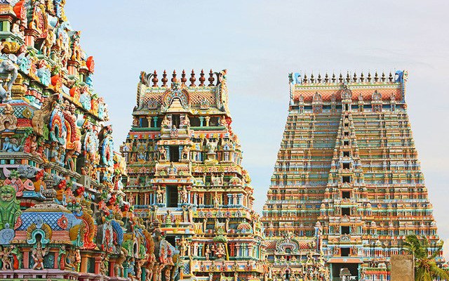 Khu đền thờ rộng lớn Sri Ranganathaswamy ở Tamil Nadu, Ấn Độ