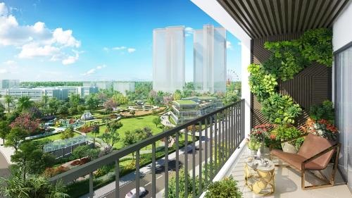 “Bóc” thiết kế căn hộ 3 phòng ngủ tại dự án Eco-Green Saigon - 3 Tầm view đắt giá từ mỗi căn hộ tại Eco-Green Saigon