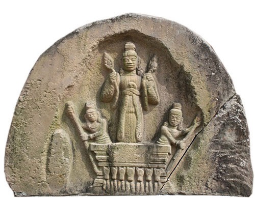 Một trong 14 bảo vật quốc gia vừa được công nhận: Phù điêu Trà Liên 1.