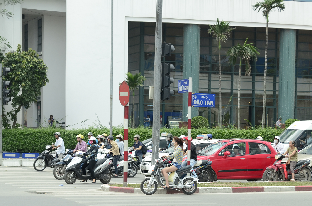 Xe đạp điện đang được sử dụng
phổ biến tại nhiều trường học trên cả nước. 