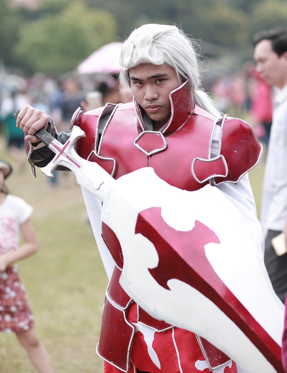 Những màn cosplay gây xôn xao ở lễ hội anh đào - 2 Thiếu nữ Hà thành hóa trang
thành những cô nàng trong thế giới truyện tranh thần tiên.